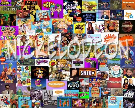 90s nickelodeon show collage | Nickelodeon 90s, Nickelodeon, Nickelodeon shows