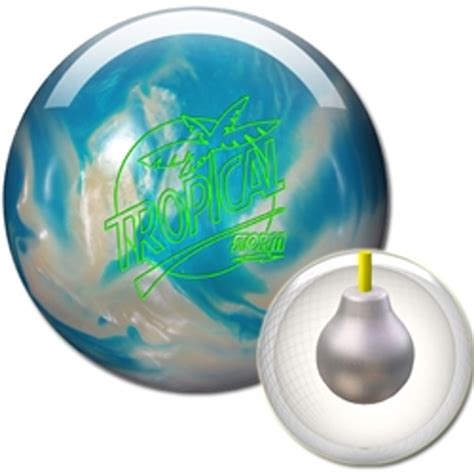 Storm Tropical White/Blue Bowling Ball - 123Bowl