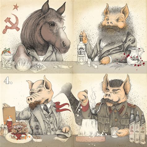 Animal Farm Characters on Behance