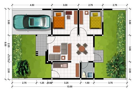 Sketsa Rumah Minimalis yang Cantik dan Tampak Mewah