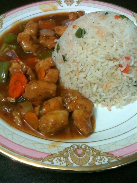 My Passion For Cooking: Chicken Manchurian With Fried Rice