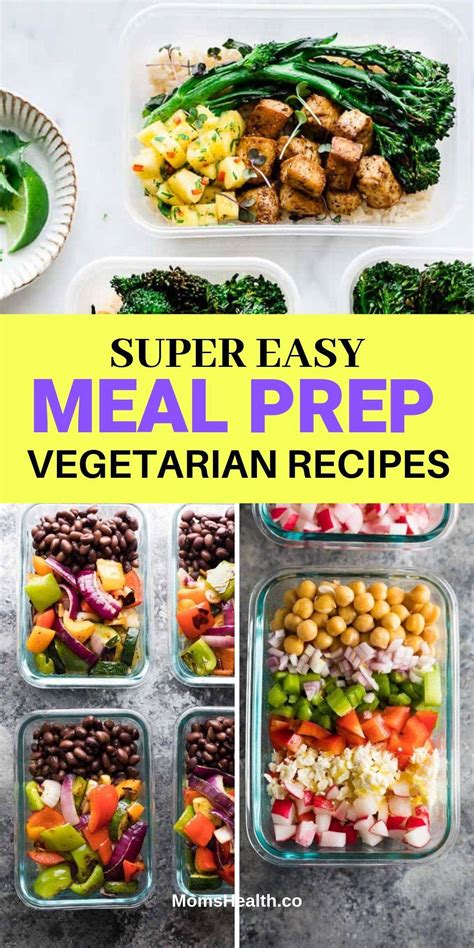 17 Easy and Cheap Vegetarian Meal Prep Recipes for Weight Loss