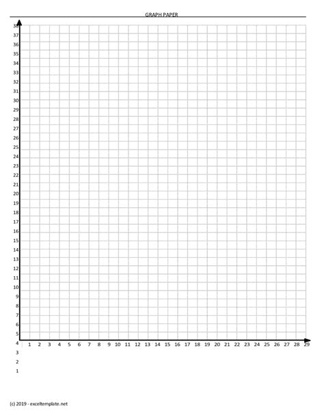 Coordinate Graph Paper Template Axis Labels » ExcelTemplate.net | Coordinate graphing, Graphing ...