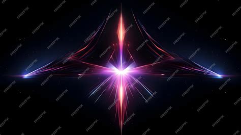 Premium AI Image | geometric neon wallpaper ai generated background