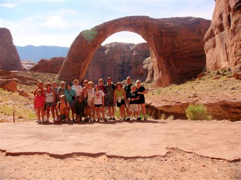 Rainbow Bridge, Lake Powell - Where are Sue & Mike?