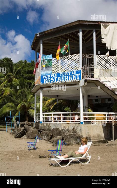 Purple Turtle Beach Club, Prince Rupert Bay, Portsmouth City, Dominica ...