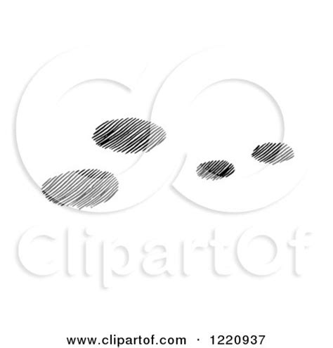 Royalty-Free (RF) Clipart of Rabbit Tracks, Illustrations, Vector Graphics #1