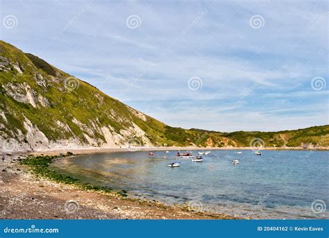 Lulworth Cove. stock photo. Image of britain, rocks, landscape - 20404162