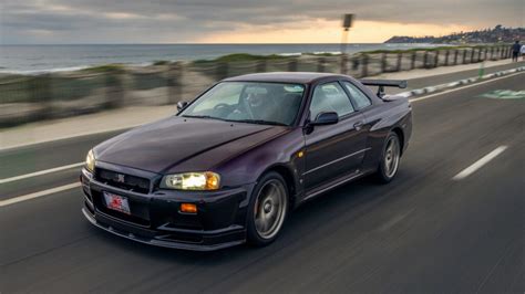 Super Rare R34 Nissan Skyline GT-R V-Spec In Midnight Purple Up For ...