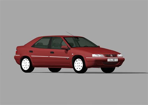 3D citroen xantia - TurboSquid 1672146