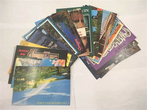 Vintage Postcards USA State Greetings Postcards Lot of 34 | Vintage postcards, Vintage, Ebay