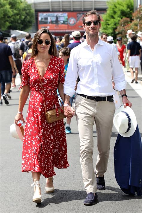 Pippa Middleton and James Matthews at French Open in Paris | POPSUGAR Celebrity