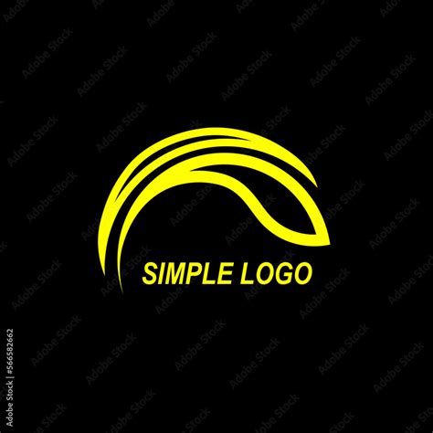 Abstract art semi circle logo .Design template icon, sign success, safe ...