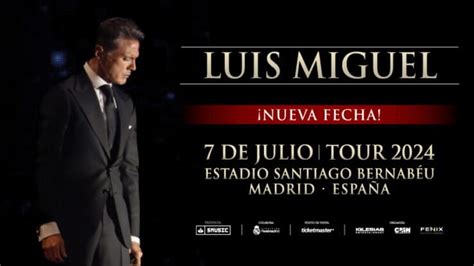 Luis Miguel anuncia segunda fecha en Madrid | Ticketmaster Blog