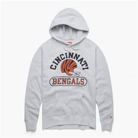 Cincinnati Bengals Throwback Helmet Hoodie | Cincinnati Bengals Hoodie ...