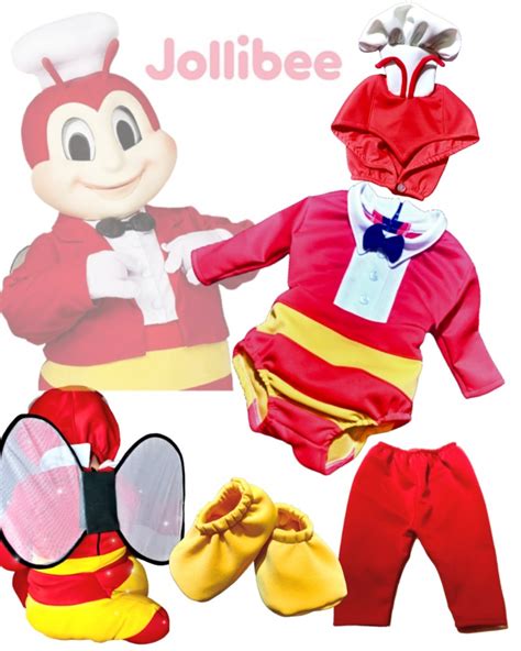 Jollibee Costume, Babies & Kids, Babies & Kids Fashion on Carousell