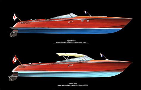 Powerboat wood | Boat Design Net