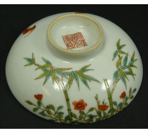 4 19th C CHINESE LONG LIFE RICE BOWLS & LIDS