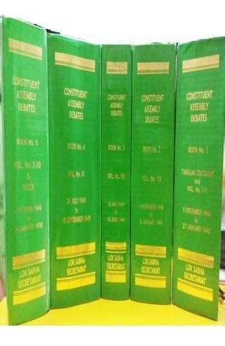 Buy online Constituent Assembly Debates XII Volumes in 5 Books 2021 ...