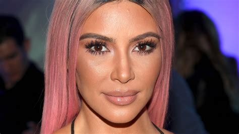 Kim Kardashian West Dyed Her Hair from Pink to Dark Brown | Allure