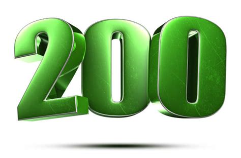 Number 200 Photos Stock Photos, Pictures & Royalty-Free Images - iStock