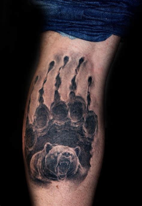 100 Bear Claw Tattoo Designs For Men - Sharp Ink Ideas