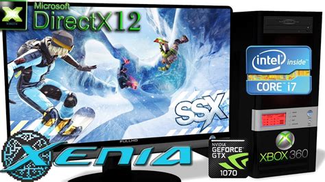 XENIA [Xbox 360 Emulator] - SSX [Gameplay] Dx12-1.07-ML #1 - YouTube