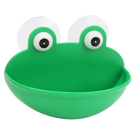 Cute Safe Plastic Amphibian Aquatic Frog Habitat with Suction Cups for ...