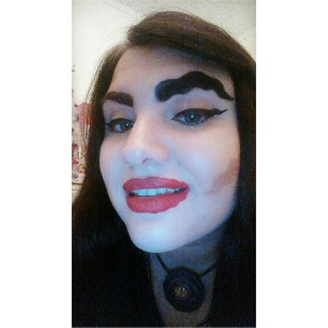 Check out these funny looking squiggly eyebrows (photos)