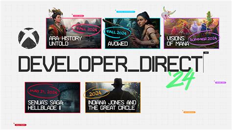 Xbox Developer_Direct announcements and release dates - YugaTech Gaming | Philippines Gaming ...