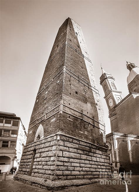 Garisenda Tower in Bologna Photograph by Luca Lorenzelli - Pixels