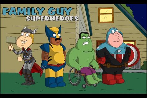 Family Guy Marvel - Family Guy Fan Art (28944201) - Fanpop