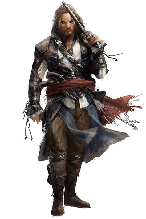 Edward Kenway Concept Art - Assassin's Creed IV: Black Flag Art Gallery