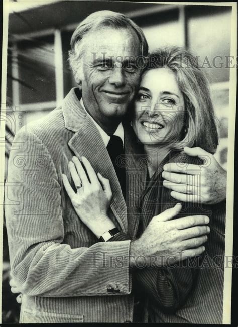 1980, United States Actor McLean Stevenson & wife Ginney Fosdick - Historic Images