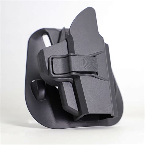 Polymer OWB Holster for SCCY 9mm CPX1 CPX2 HolsterIndex Finger Released.