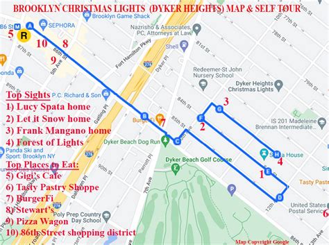 Brooklyn Christmas Lights at Dyker Heights: Info / Map / Tour