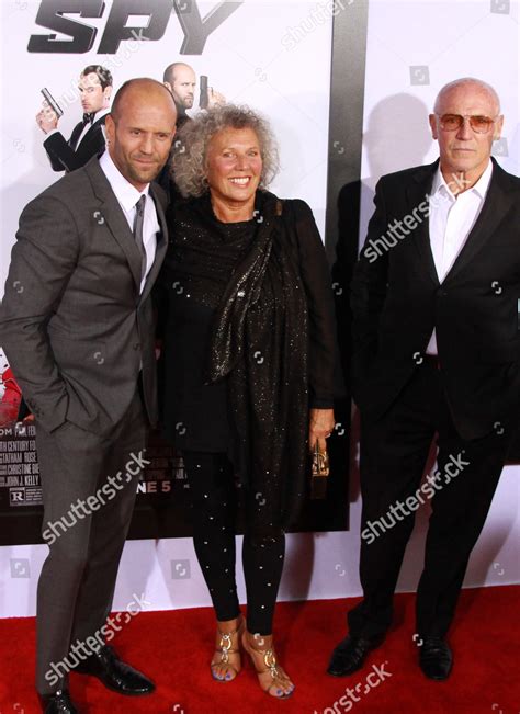 Jason Statham His Mother Father Editorial Stock Photo - Stock Image ...