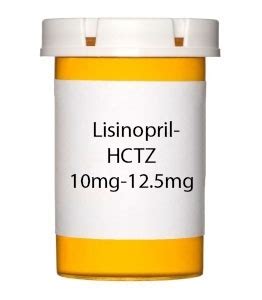 Lisinopril-HCTZ 10mg-12.5mg Tablets