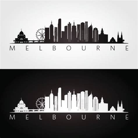 Melbourne Skyline Illustrations, Royalty-Free Vector Graphics & Clip ...