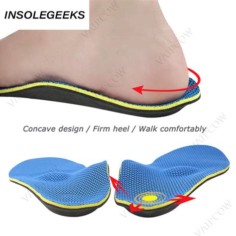 High Quality Severe Flat feet insoles Orthotic Arch Support Foot ...