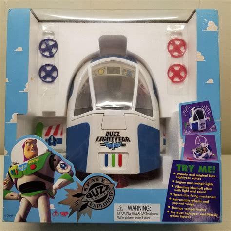 Disney Buzz Lightyear Space Explorer Ship 1996 Toy Thinkway | Etsy