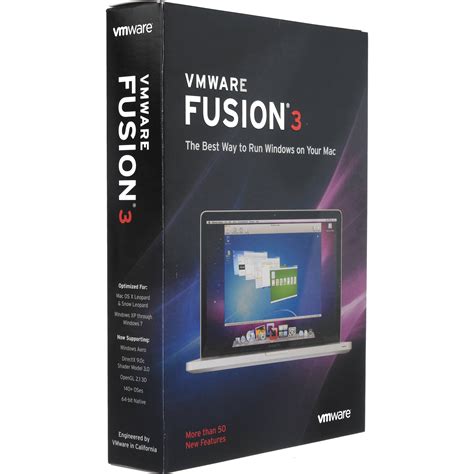 VMware Fusion 3 Software for Mac OS X FUS3-ENG-M-CP B&H Photo