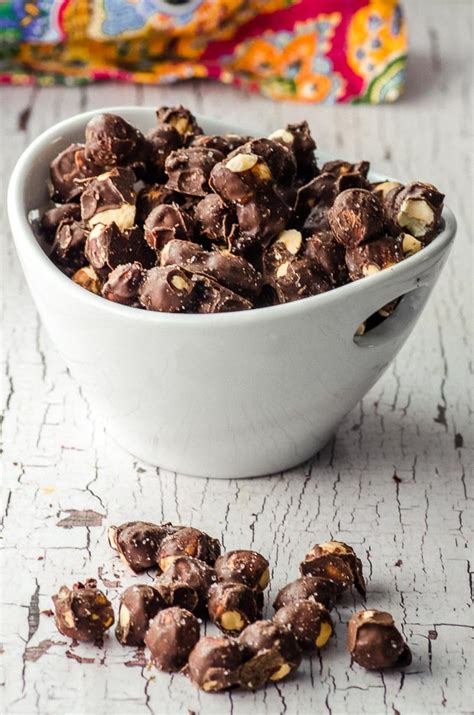 Roasted Hazelnuts Covered in Chocolate May I Have That Recipe?