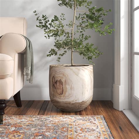ルはお JN Indoor Simple Ceramic Flower Pot with Tray Home O :YS0000036635725827:Ocelloストア - 通販 ...