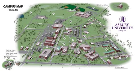 Maps and Directions – Asbury University