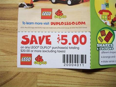 $5.00 off LEGO Coupons