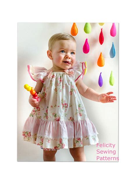 Baby and Toddler Girls Dress Sewing Pattern Pdf Sewing - Etsy Australia