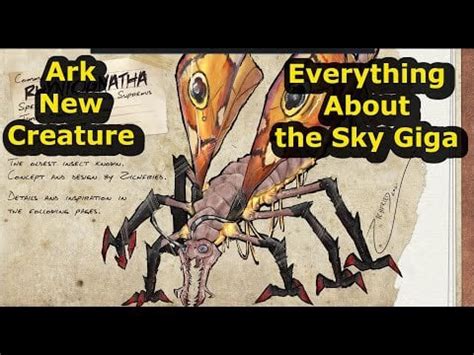 All About Rhyniognatha Ark New Creature ( Sky Giga ) : u/GamePlayArk