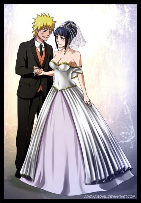 Fan art naruto hinata wedding | Anime | Pinterest