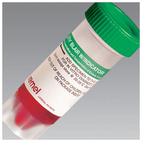 Thermo Scientific Cary-Blair with Indicator Single Vial:Clinical Specimen | Fisher Scientific